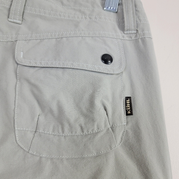 Kuhl Tan/Khaki Horizon Convertible Hiking Outdoor Active Pants/Shorts Sz 6 Short - Picture 11 of 16